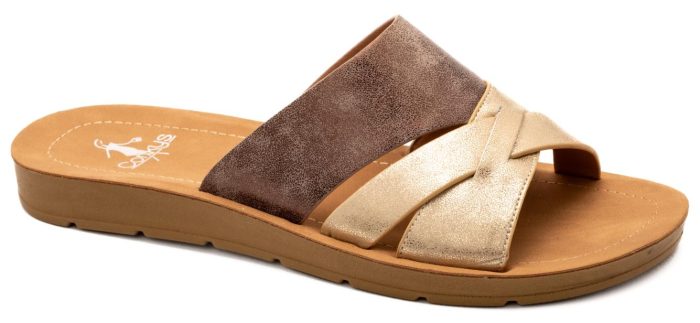 Corkys Bronze Charm Sandal