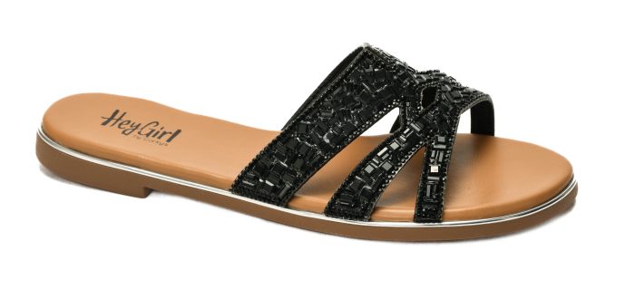 Corkys Black Flair Sandal