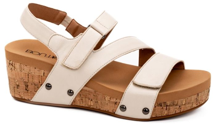 Corkys Ivory Rain Check Wedge