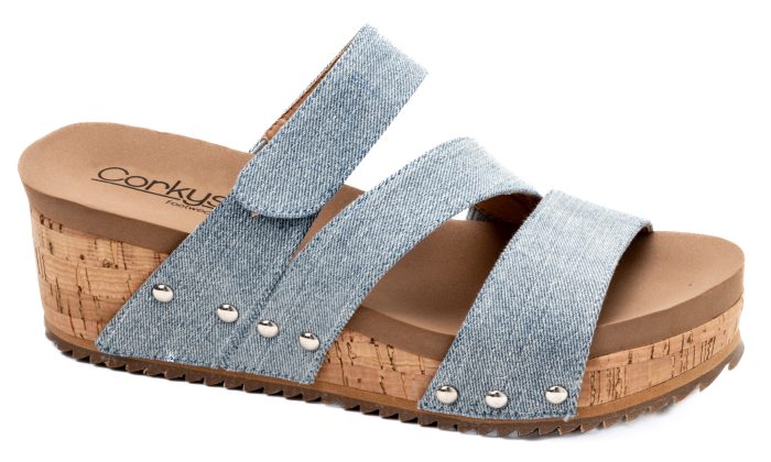 Corkys Denim Voyage Wedge - Image 4