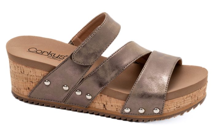 Corkys Bronze Voyage Wedge