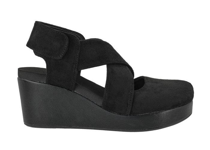 Preorder Corkys Black Faux Suede Case Closed - Image 3