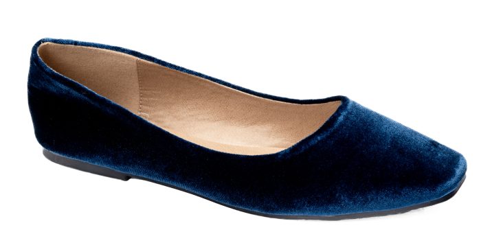 Corkys Teal Velvet Over It Flats