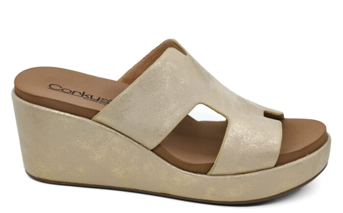Corkys Gold Metallic Pucker Up