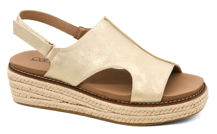 Corkys LOWER WEDGE Gold Metallic Ready or Not