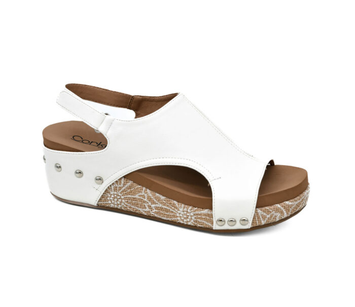 Corkys LOWER WEDGE White Combo Volta II