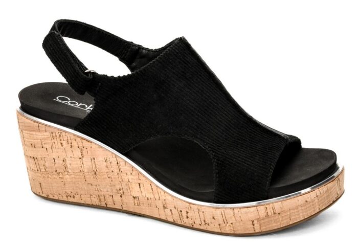 Corkys BLACK Corduroy Carley - Image 2