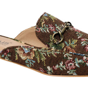 Corkys Rust Brown Brocade Charmer Mule