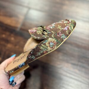 Corkys Rust Brown Brocade Charmer Mule