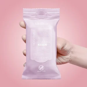 Noshinku Lavender Nourishing Hand Sanitizing Travel Wipes