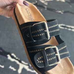 Corkys Smittin Black Slides