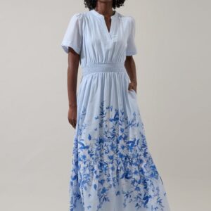 Sugarlips Fernie Field Janey Poplin Maxi Dress