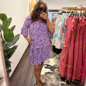 Dear Scarlet Violet Lizzy Sunday Dress