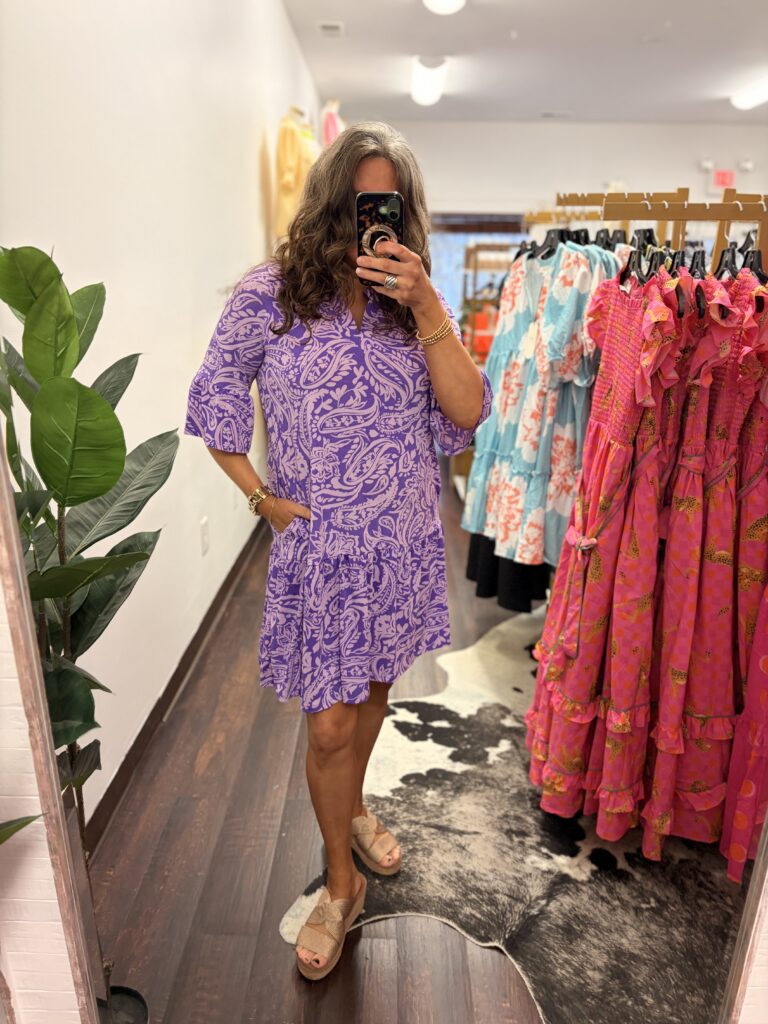 Dear Scarlet Violet Lizzy Sunday Dress