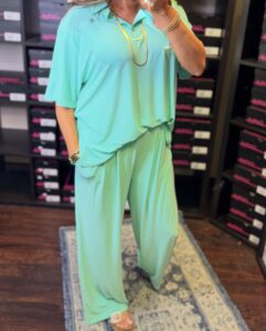 matching top and pant set